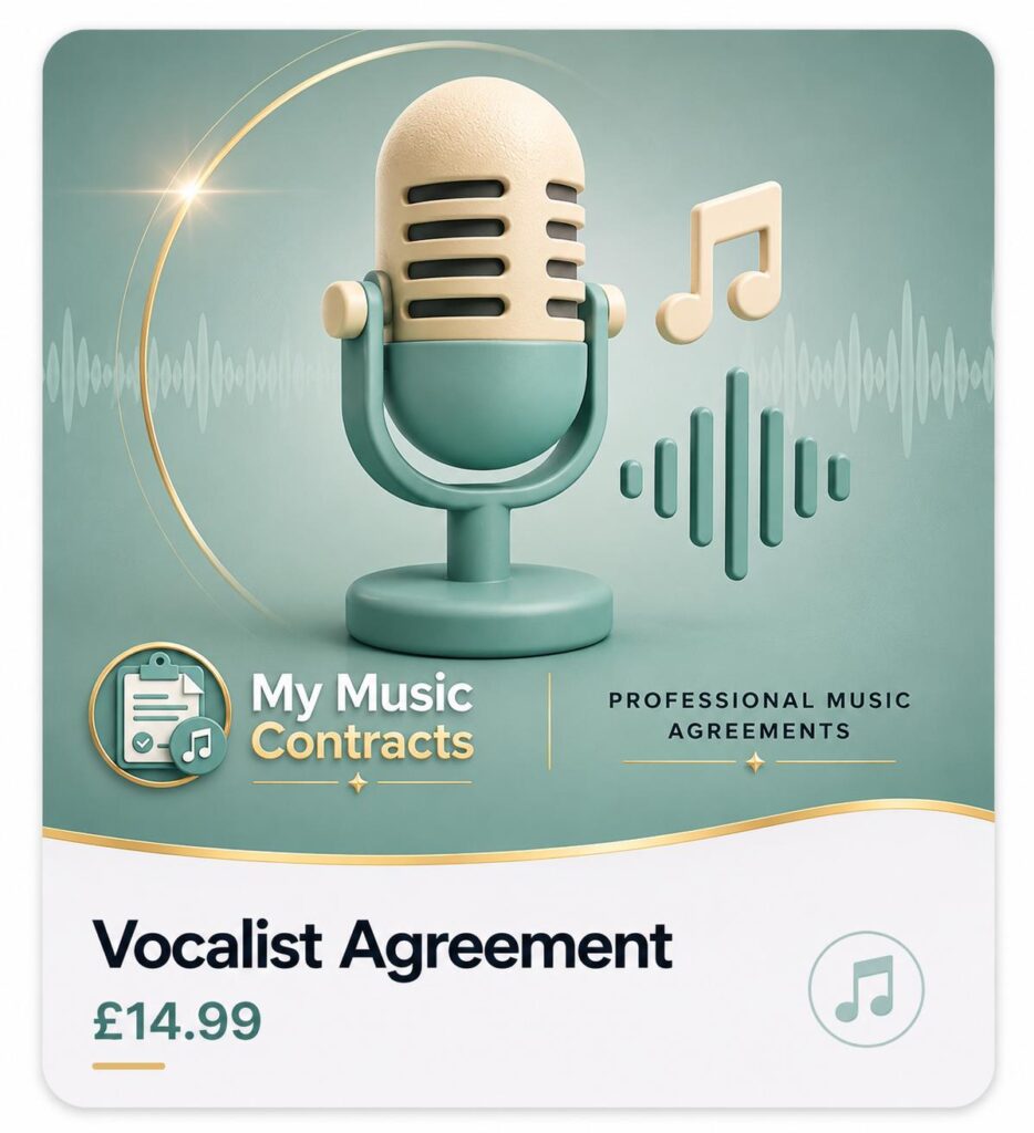 vocalist agreement
